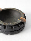 antique Firestone tires advertising ashtray