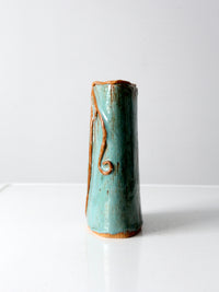 studio pottery vase signed by artist