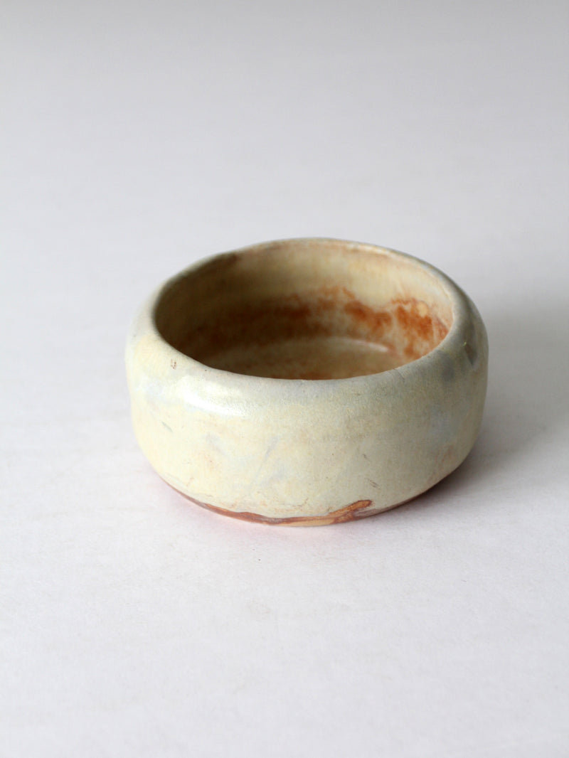 vintage studio pottery bowl