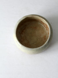 vintage studio pottery bowl