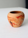 vintage Badlands pottery souvenir vase