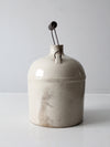 antique stoneware crock jug