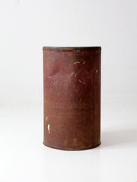 antique metal flour bin