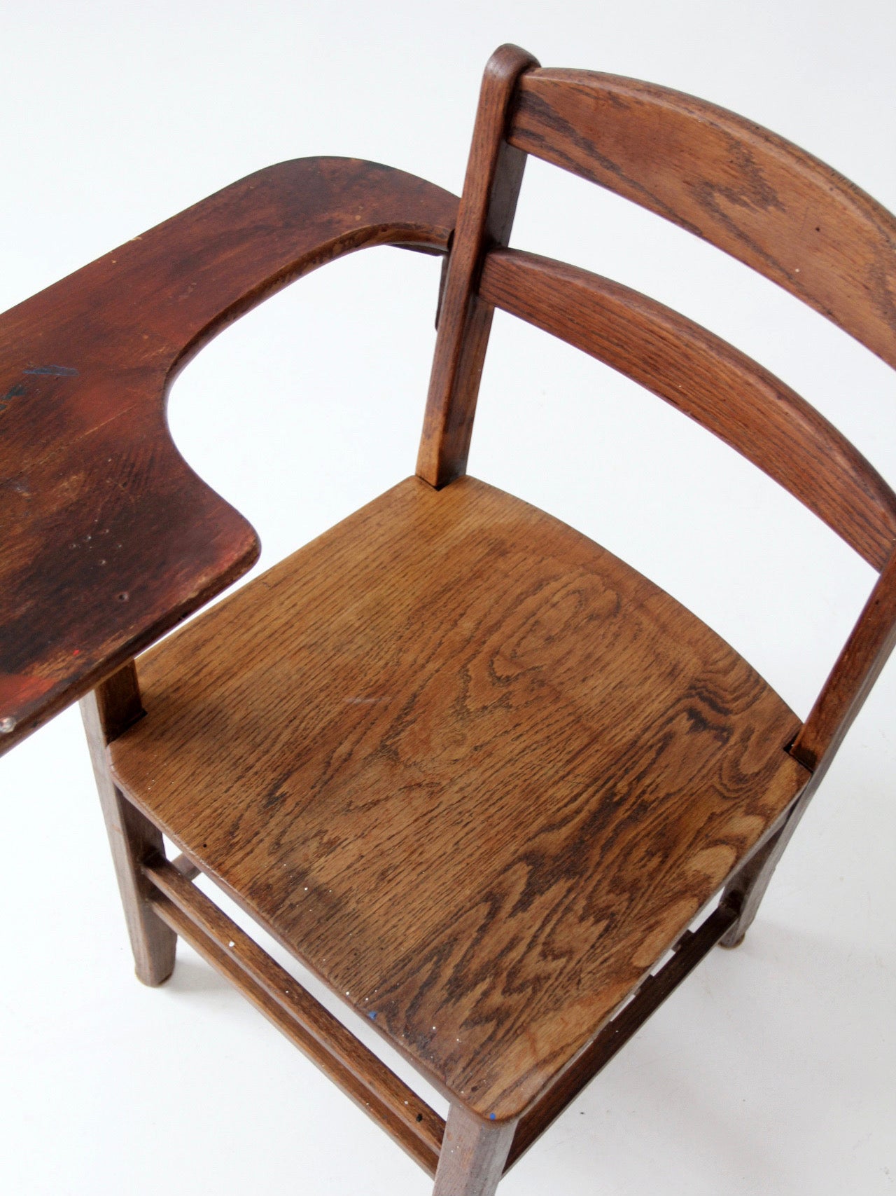 Wooden school desk chair hot sale