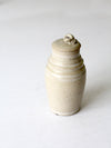 vintage studio pottery jar