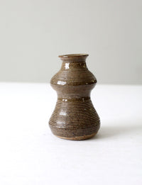 vintage studio pottery vase