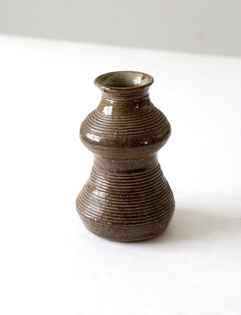 vintage studio pottery vase