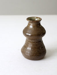 vintage studio pottery vase