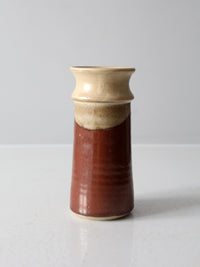 vintage studio pottery vase