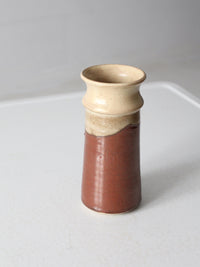 vintage studio pottery vase