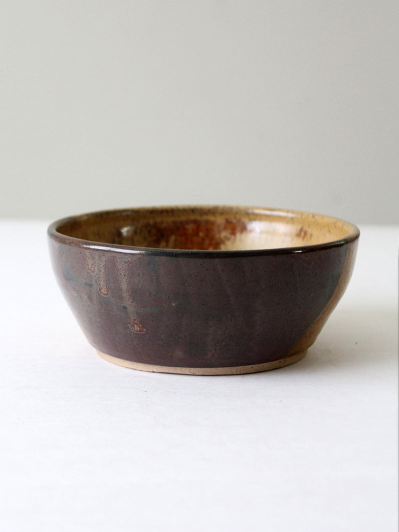 vintage studio pottery bowl