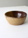 vintage studio pottery bowl