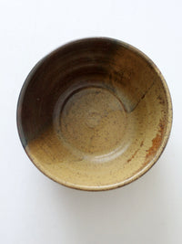 vintage studio pottery bowl