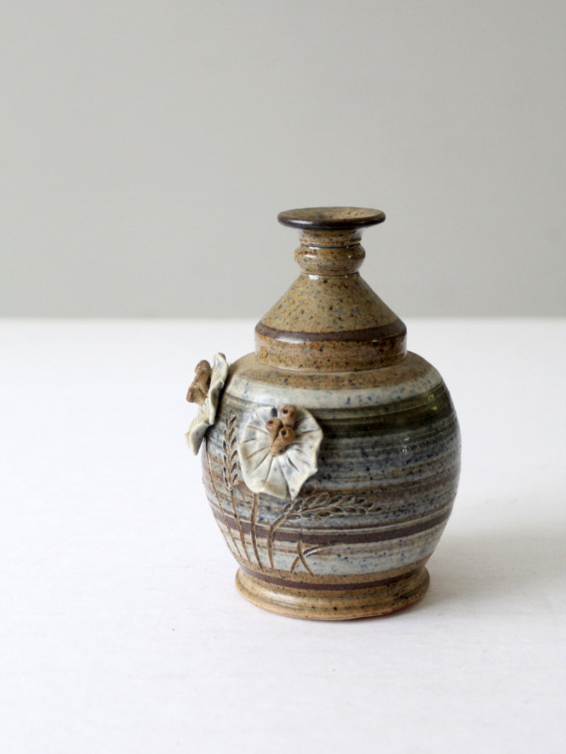 vintage studio pottery vase