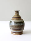 vintage studio pottery vase