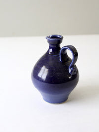 vintage studio pottery pitcher vase