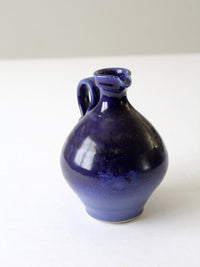 vintage studio pottery pitcher vase