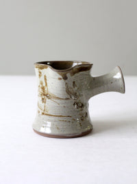 vintage studio pottery pitcher