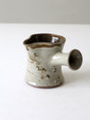 vintage studio pottery pitcher