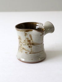 vintage studio pottery pitcher