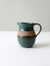 vintage studio pottery pitcher