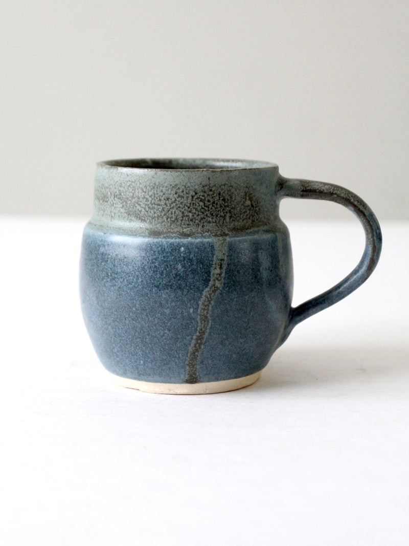 vintage studio pottery mug