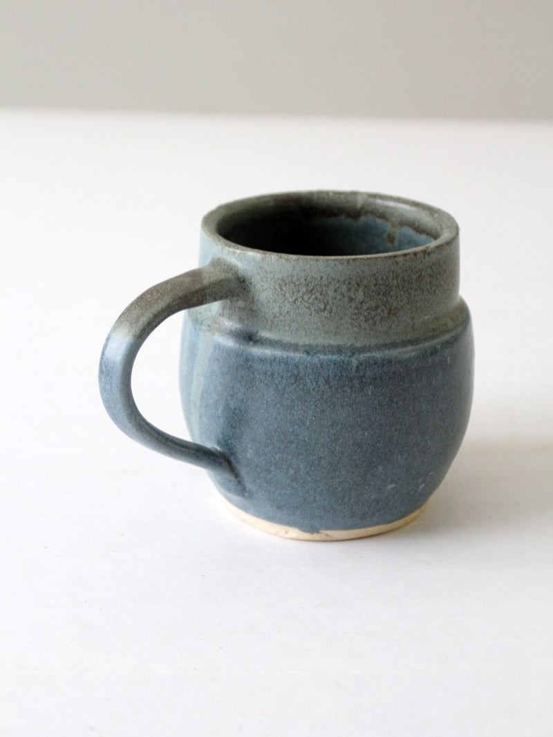 vintage studio pottery mug