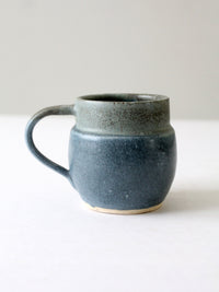 vintage studio pottery mug