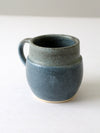 vintage studio pottery mug