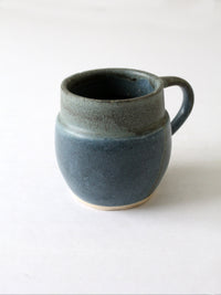 vintage studio pottery mug