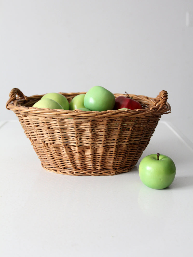 vintage harvest basket