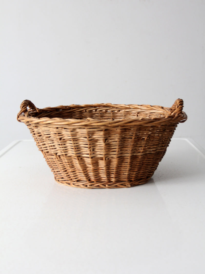 vintage harvest basket