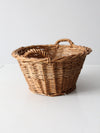 vintage harvest basket