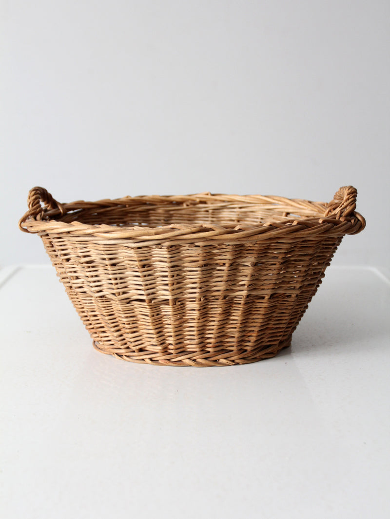 vintage harvest basket