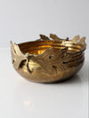 vintage brass centerpiece bowl