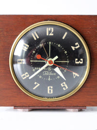 vintage 1950s Telechron GE electric clock