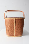 vintage picnic basket