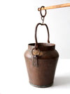 antique copper kettle