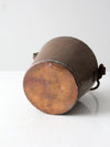 antique copper kettle