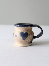 vintage studio pottery mug