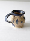 vintage studio pottery mug