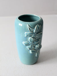 mid century Haeger dogwood pottery vase