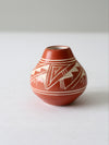 vintage Hozoni Pottery vase