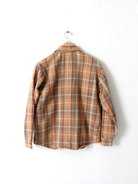 Vintage 70s Big Mac plaid shirt