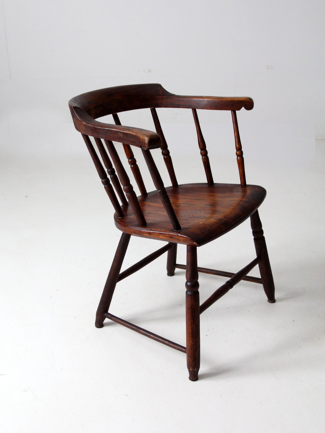 antique captain s chair 86 Vintage