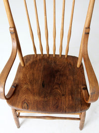 antique American Windsor arm chair