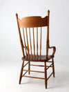 antique American Windsor arm chair