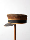 antique AG Meier & Co conductor's hat