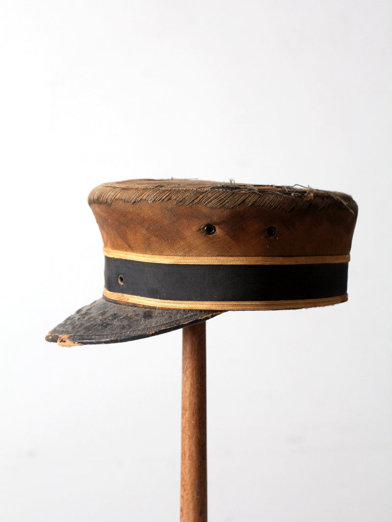 antique AG Meier & Co conductor's hat