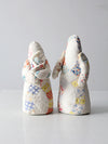 vintage quilted folk art dolls